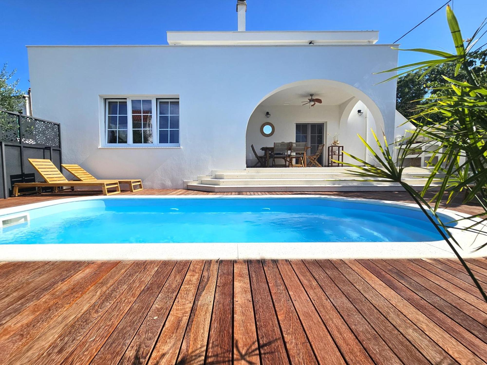The Three Flowers Pool House Traù Esterno foto
