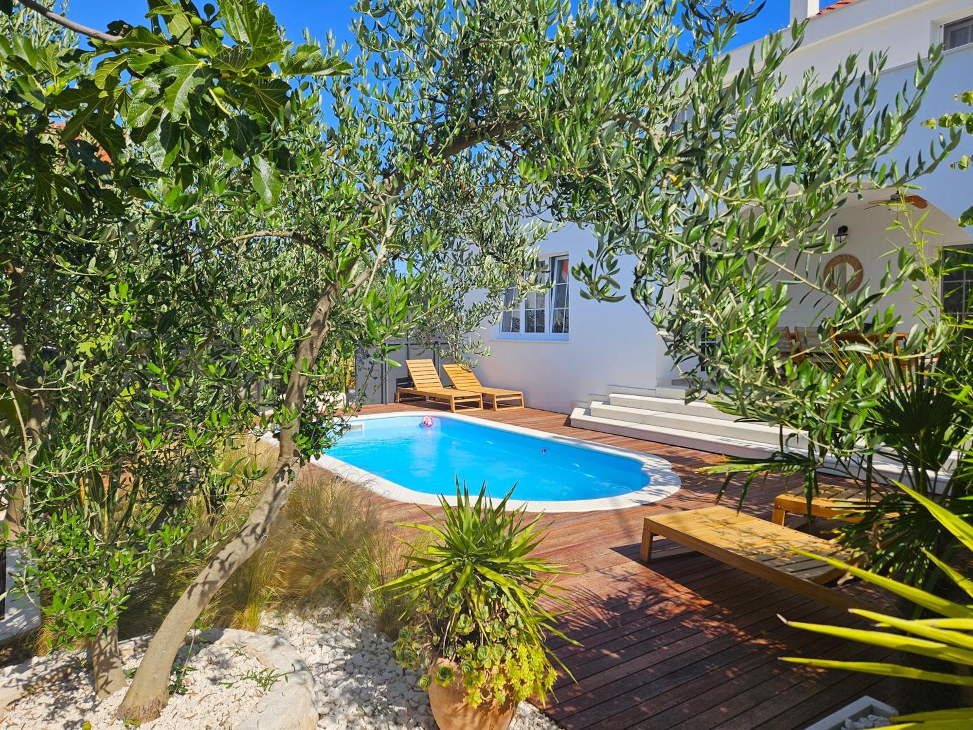 The Three Flowers Pool House Traù Esterno foto